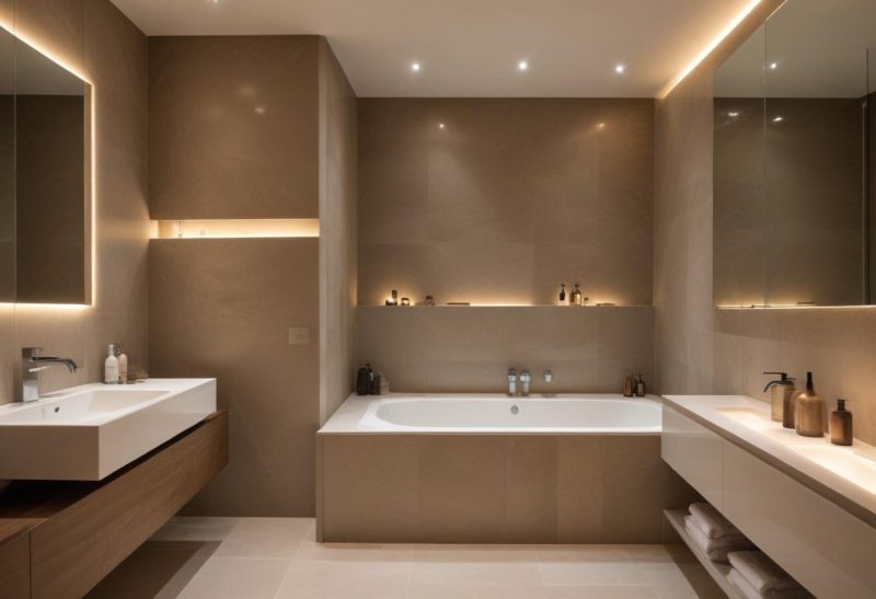 bathroom renovation niche