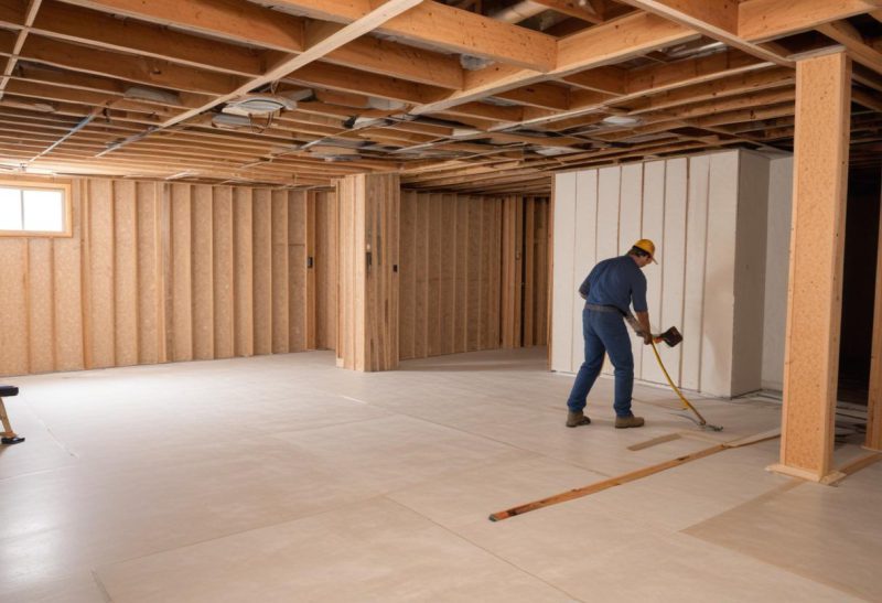 Insulation Between Concrete Floor and Finished Floor