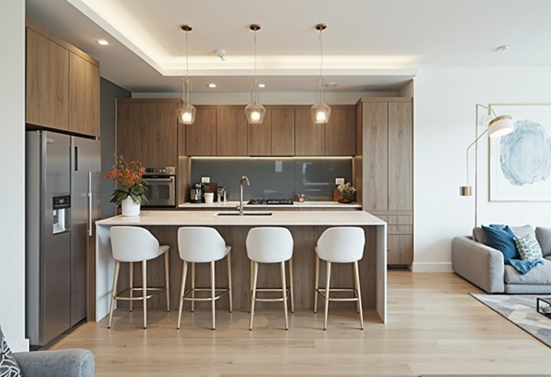 small condo kitchen renovation in Toronto