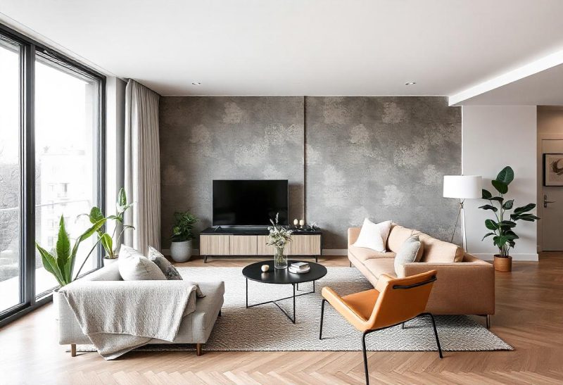 Tech-Integrated Condo Living Spaces